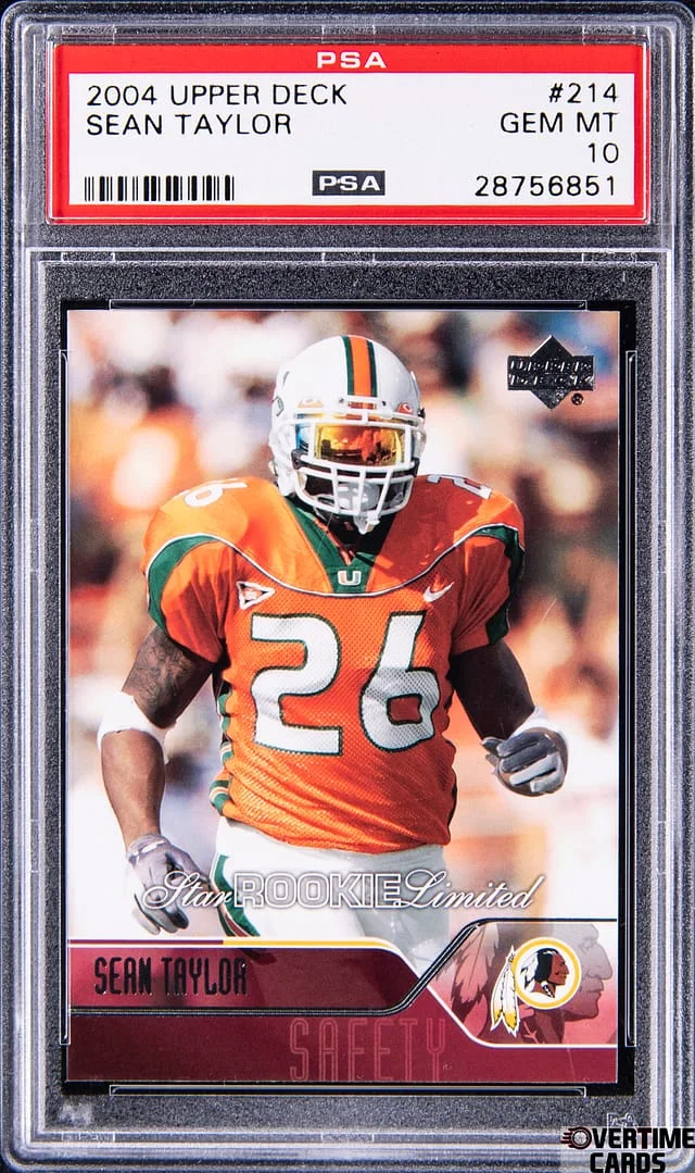 2004 Upper Deck Sean Taylor #214 card image