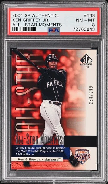 2004 Upper Deck SP Authentic Ken Griffey Jr. All-Star Moments #163 card image