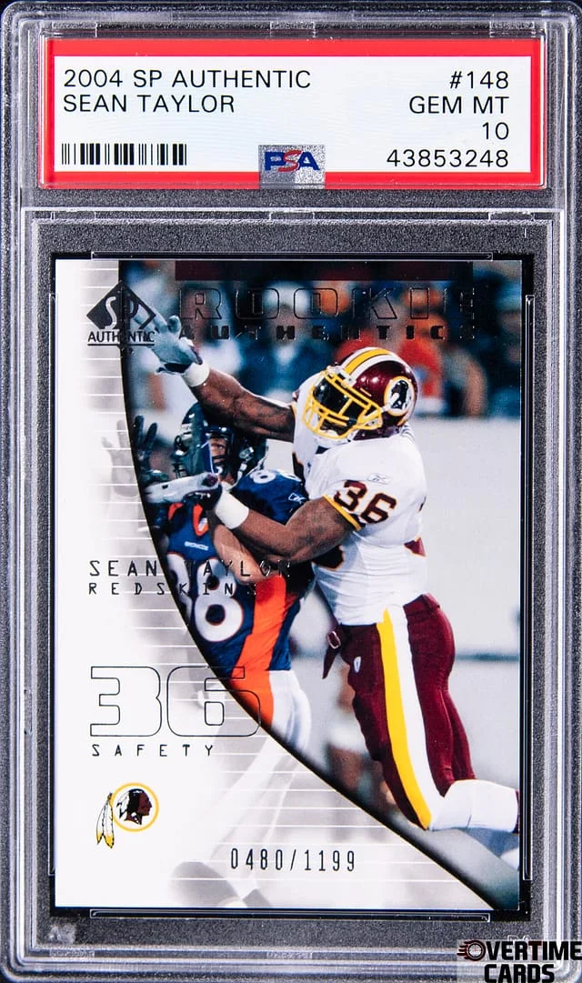 2004 Upper Deck SP Authentic Sean Taylor #148 card image
