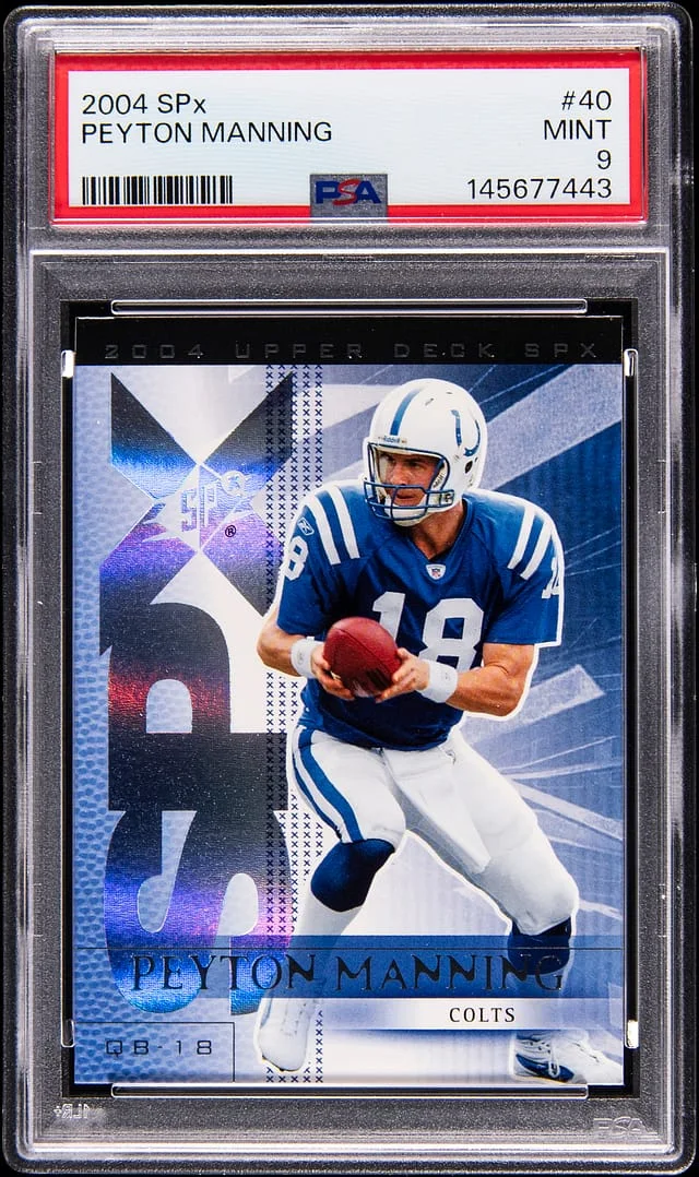 2004 Upper Deck SPx Peyton Manning #40 card image