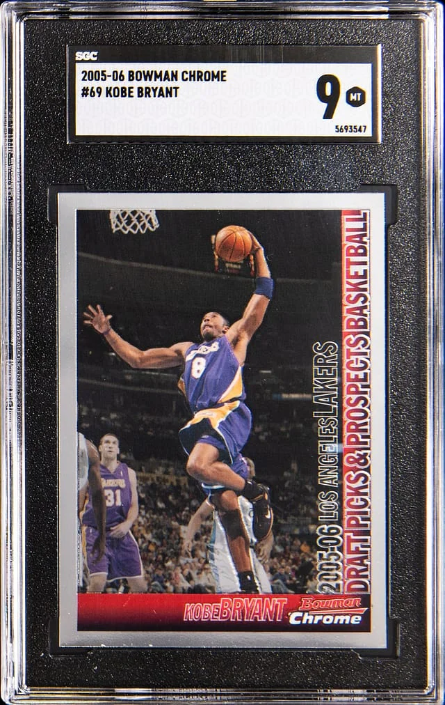 2005-05 Bowman Chrome Kobe Bryant #69 card image