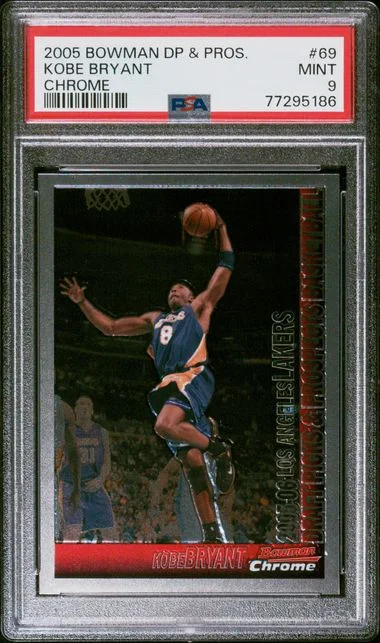 2005-06 Bowman Draft Picks & Prospects Kobe Bryant Chrome #69 card image