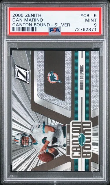 2005-06 Donruss Dan Marino Zenith Canton Bound Silver #CB-5 card image