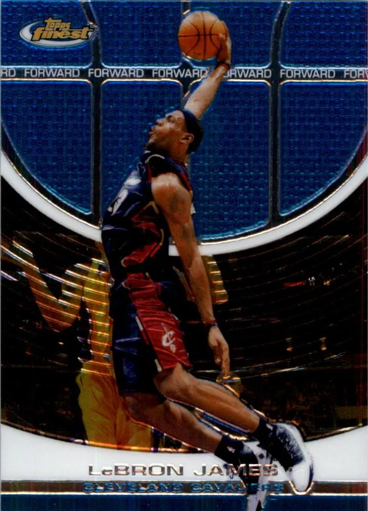 2005-06 Finest Lebron James #85 card image