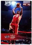 2005-06 Hoops Lebron James #21 card image
