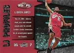 2005-06 Hoops Lebron James LJ Profiles #LBJ-10 card image