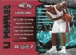 2005-06 Hoops Lebron James LJ Profiles #LBJ-11 card image