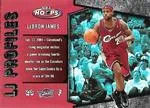 2005-06 Hoops Lebron James LJ Profiles #LBJ-6 card image