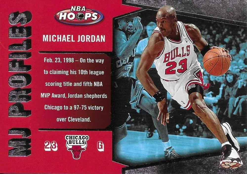2005-06 Hoops Michael Jordan MJ Profiles #MJ-15 card image