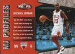 2005-06 Hoops Michael Jordan MJ Profiles #MJ-20 card image