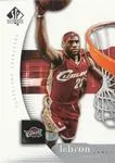2005-06 SP Authentic Lebron James #14 card image