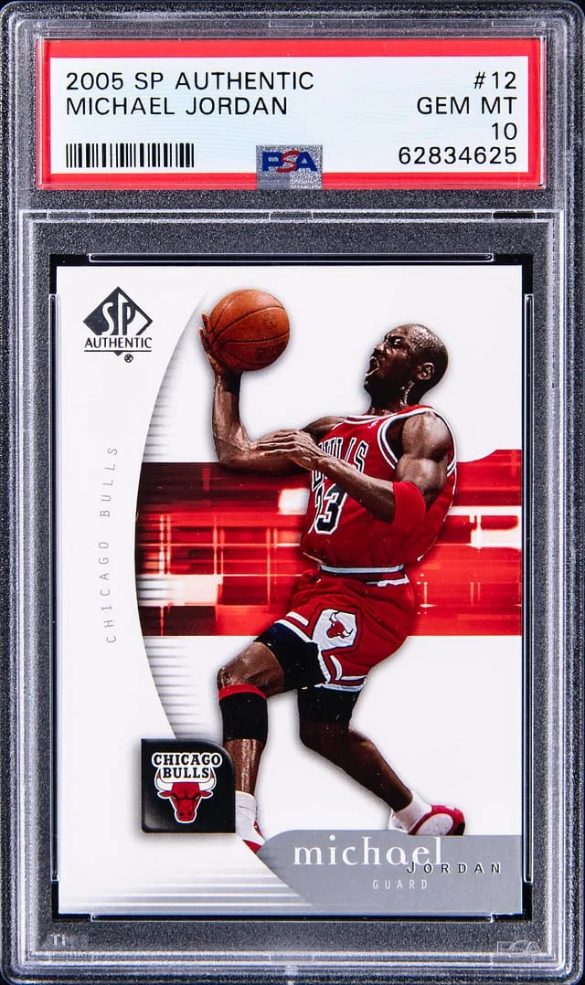 2005-06 SP Authentic Michael Jordan #12 card image
