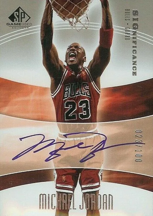 2005-06 SP Game Used Michael Jordan SIGnificance #SIG-MJ card image