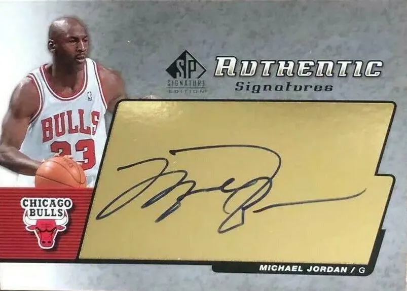 2005-06 SP Signature Edition Michael Jordan Signatures #AS-MJ card image