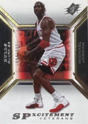 2005-06 SPx Michael Jordan SPxcitement Veterans #XCV3 card image
