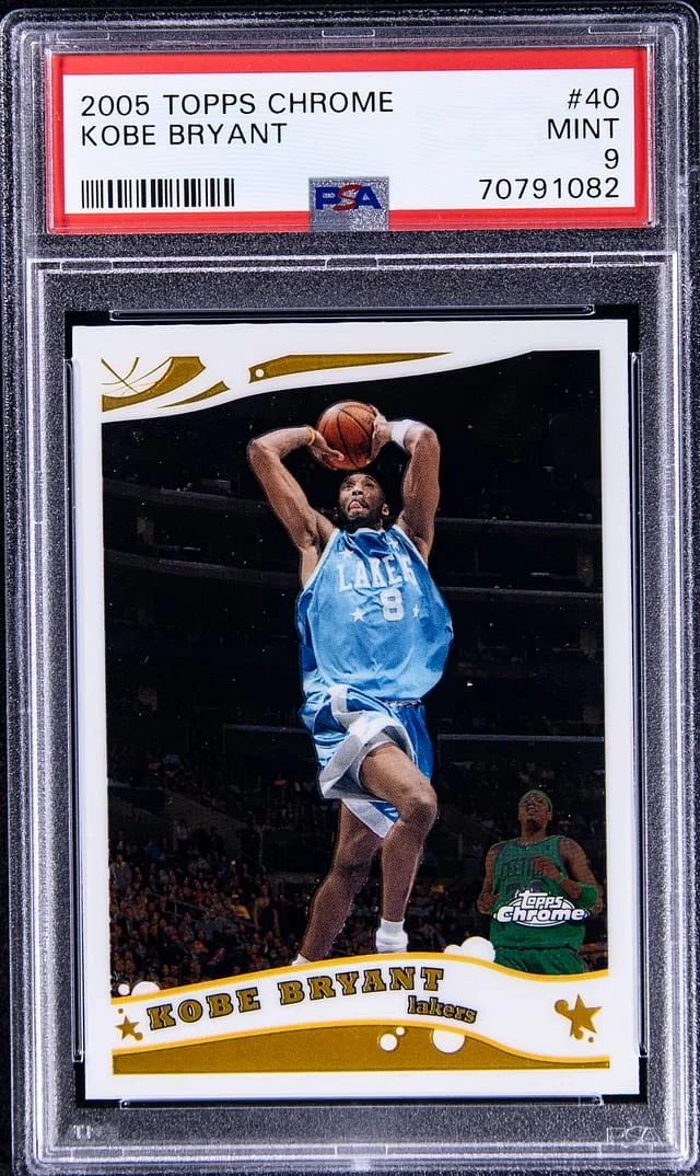 2005-06 Topps Chrome Kobe Bryant #40 card image