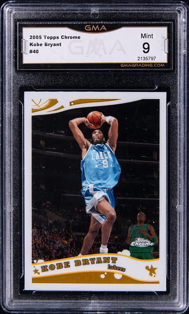 2005-06 Topps Chrome Kobe Bryant - GMA #40 card image