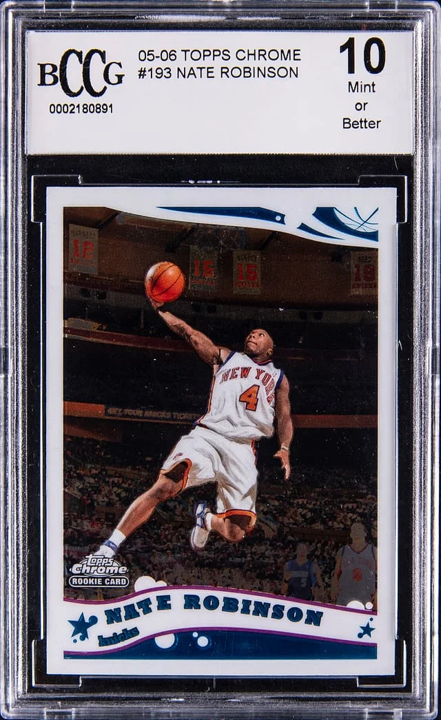 2005-06 Topps Chrome Nate Robinson #193 card image