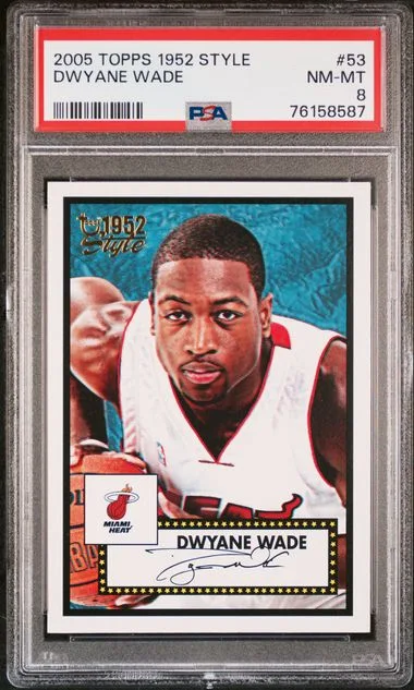 2005-06 Topps Dwyane Wade 1952 Style #53 card image
