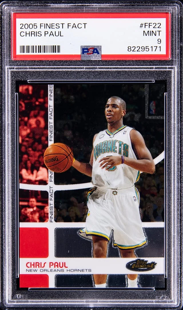 2005-06 Topps Finest Chris Paul Fact #FF-22 card image