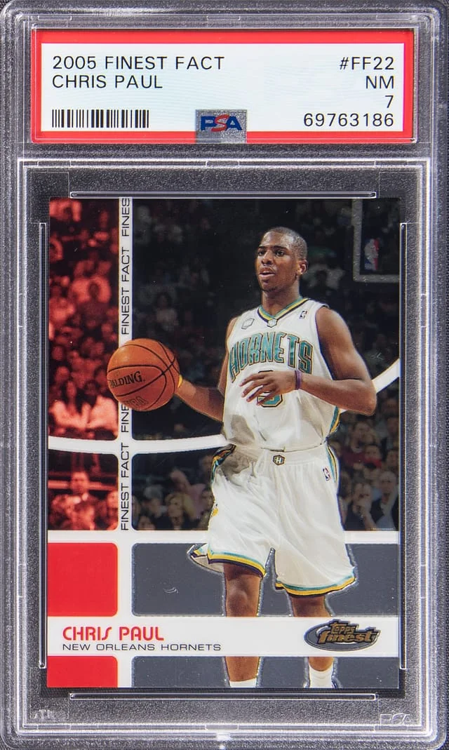 2005-06 Topps Finest Chris Paul Fact #FF22 card image