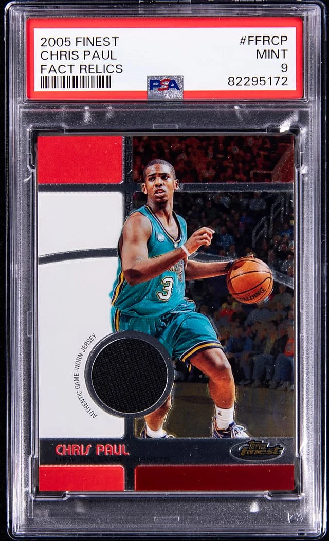 2005-06 Topps Finest Chris Paul Fact Relics #FFR-CP card image