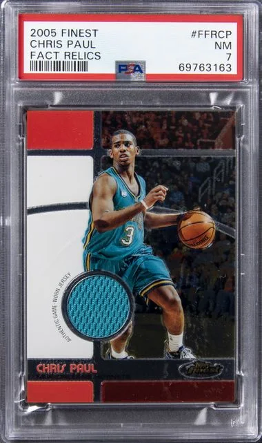 2005-06 Topps Finest Chris Paul Fact Relics #FFRCP card image