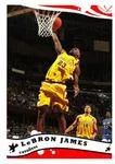 2005-06 Topps Lebron James #200 card image