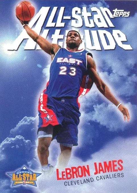 2005-06 Topps Lebron James All-Star Altitude #AS-LJ card image