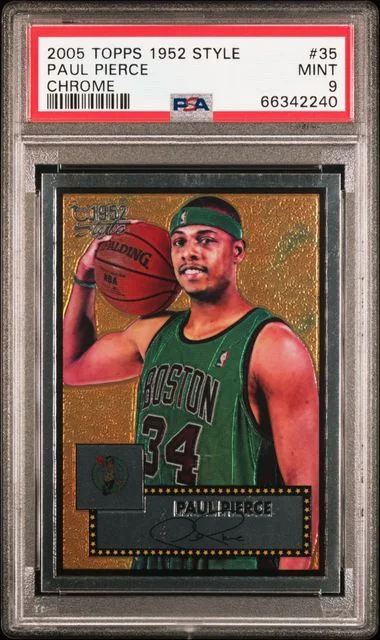 2005-06 Topps Paul Pierce 1952 Style Chrome #35 card image