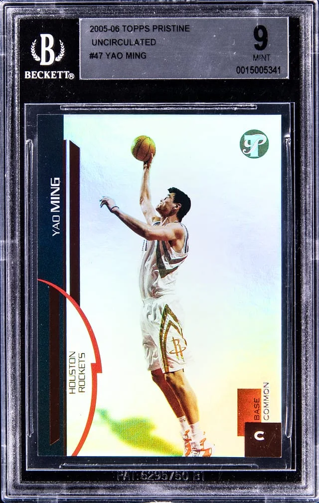 2005-06 Topps Yao Ming Pristine Uncirculated #47 card image