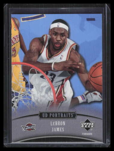 2005-06 UD Portraits Lebron James #61 card image