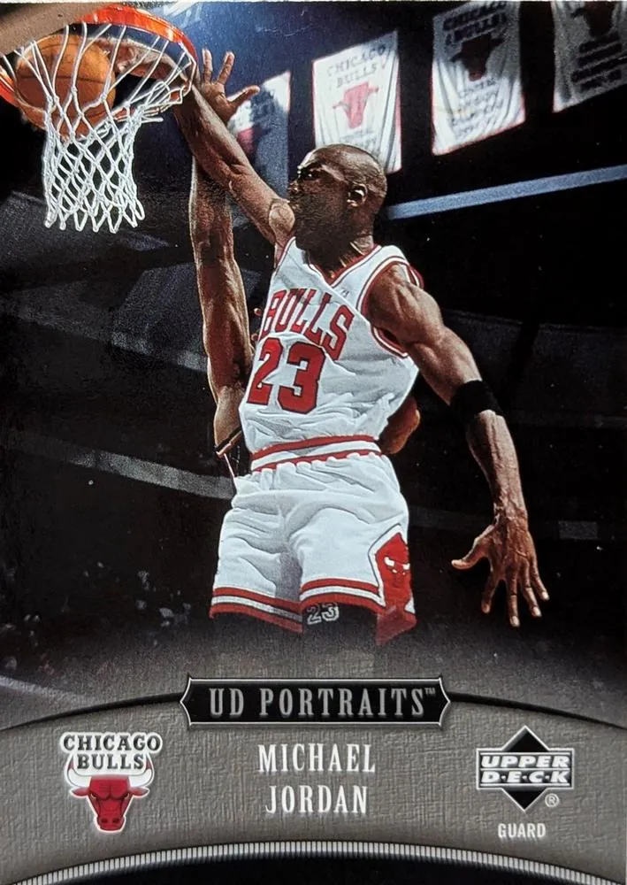 2005-06 UD Portraits Michael Jordan #68 card image