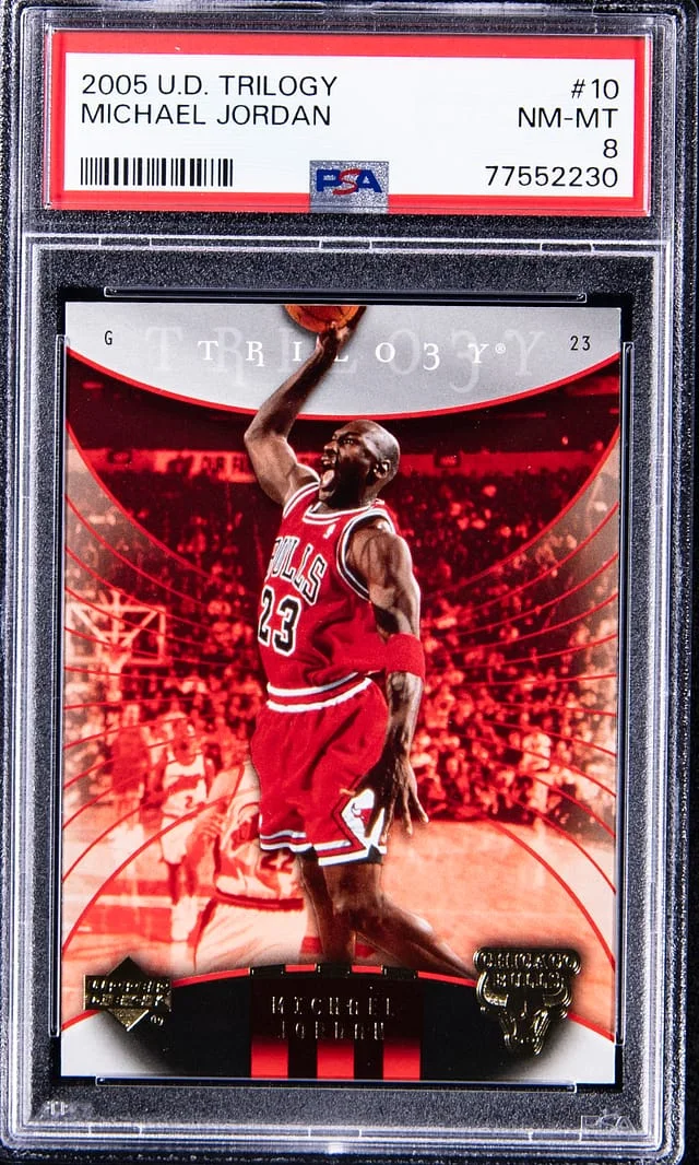 2005-06 U.D. Trilogy Michael Jordan #10 card image