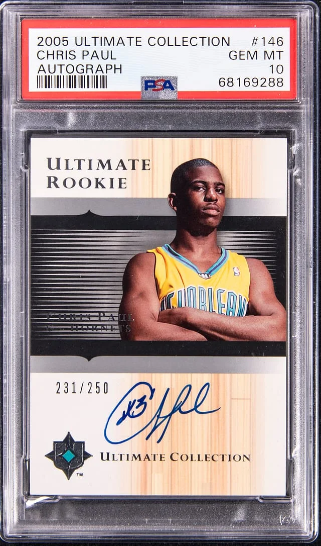 2005-06 Ultimate Collection Chris Paul Autograph #146 card image
