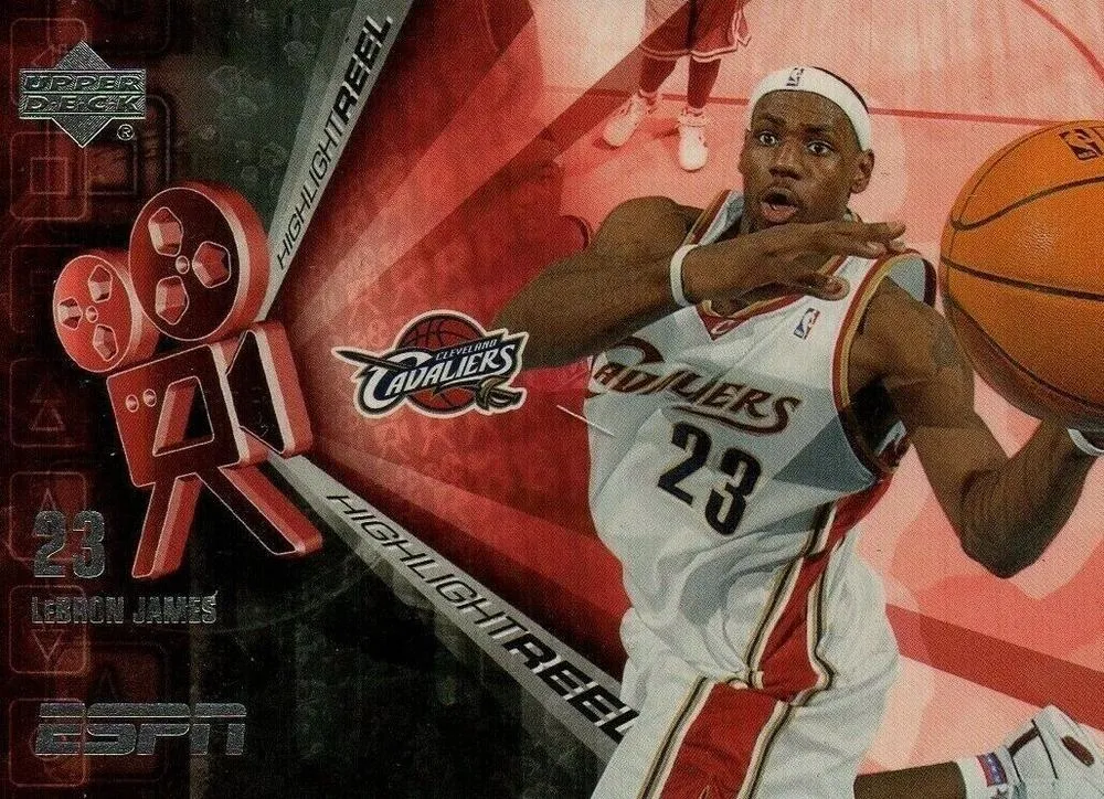 2005-06 Upper Deck ESPN Lebron James Highlight Reel #HR3 card image