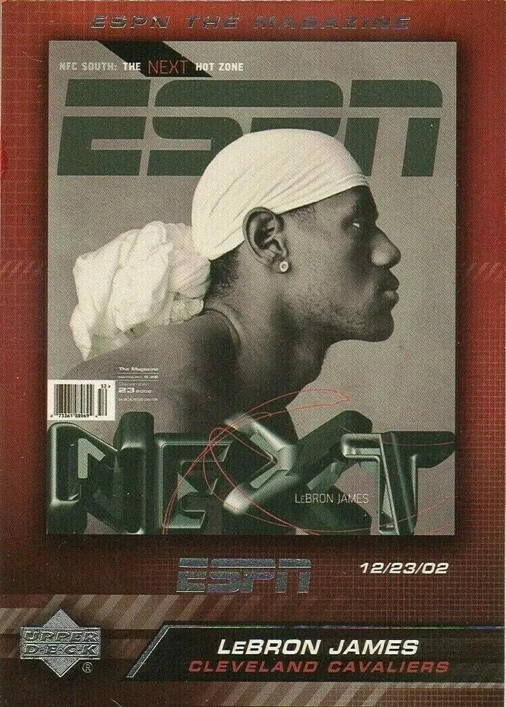 2005-06 Upper Deck ESPN Lebron James ESPN the Magazine #MAG-LJ1 card image