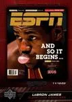 2005-06 Upper Deck ESPN Lebron James ESPN the Magazine #MAG-LJ2 card image