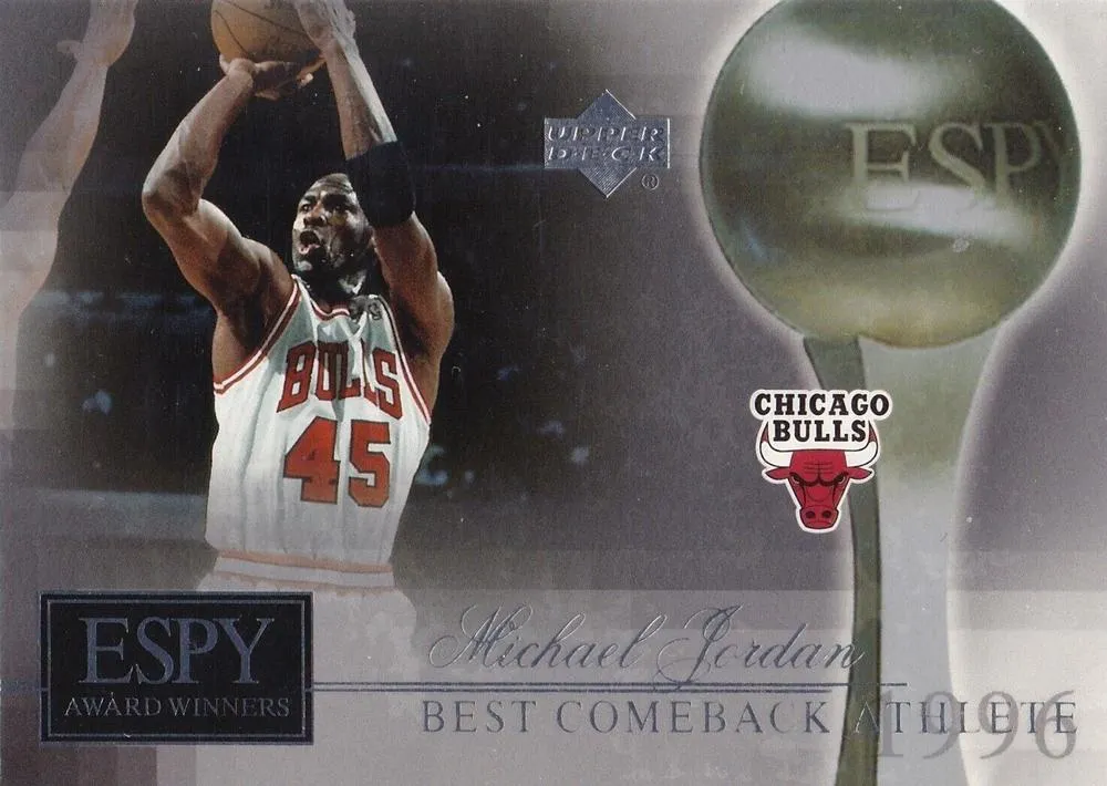 2005-06 Upper Deck ESPN Michael Jordan ESPY Award Winners #ESPY-MJ1 card image