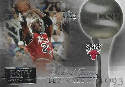 2005-06 Upper Deck ESPN Michael Jordan ESPY Award Winners #ESPY-MJ2 card image