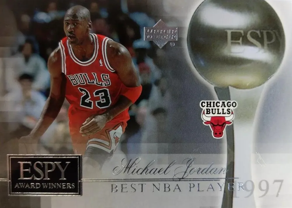 2005-06 Upper Deck ESPN Michael Jordan ESPY Award Winners #ESPY-MJ3 card image