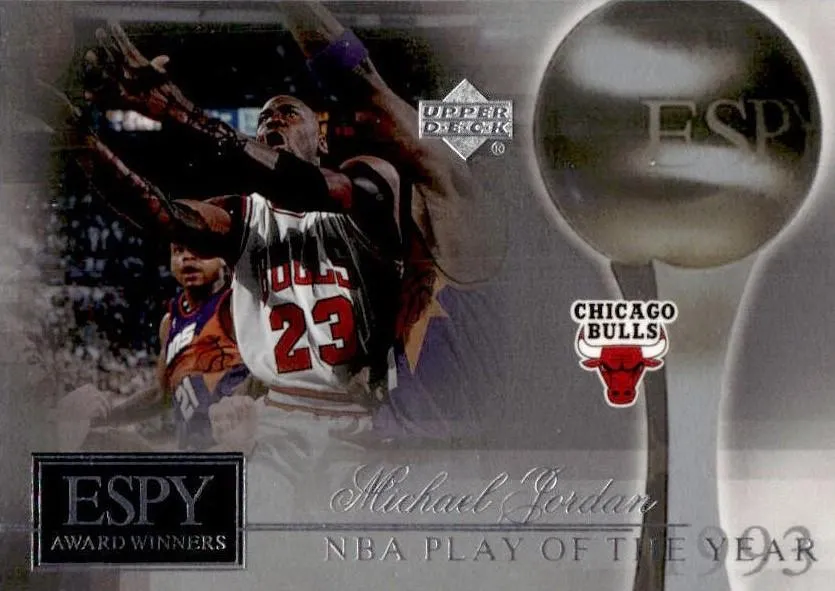 2005-06 Upper Deck ESPN Michael Jordan ESPY Award Winners #ESPY-MJ8 card image