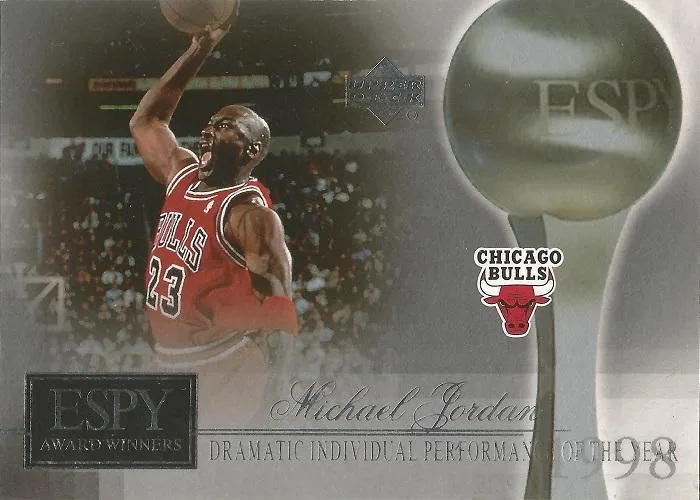 2005-06 Upper Deck ESPN Michael Jordan ESPY Award Winners #ESPY-MJ9 card image