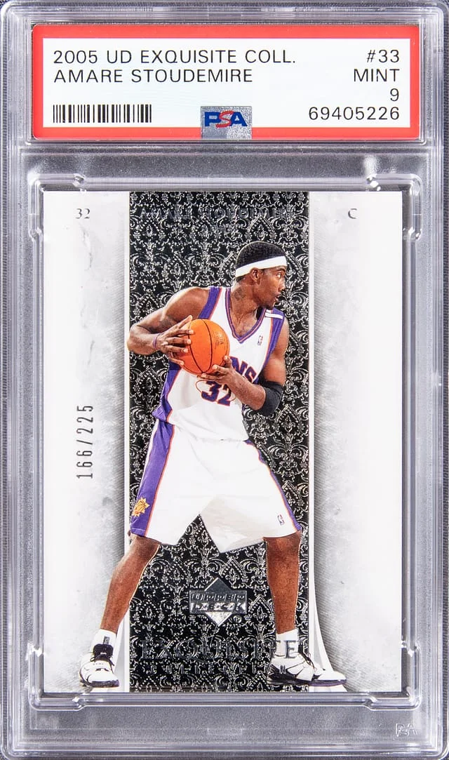 2005-06 Upper Deck Exquisite Collection Amare Stoudemire #33 card image