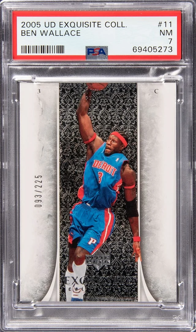 2005-06 Upper Deck Exquisite Collection Ben Wallace #11 card image