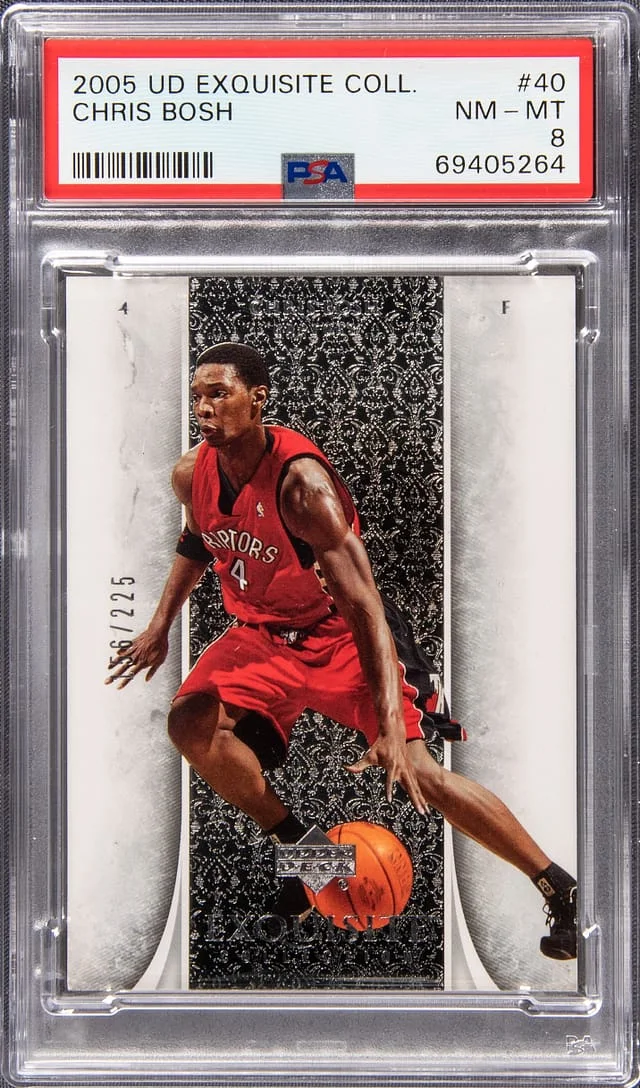 2005-06 Upper Deck Exquisite Collection Chris Bosh #40 card image