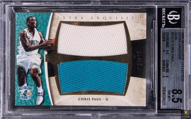 2005-06 Upper Deck Exquisite Collection Chris Paul Extra Exquisite #ED-CP card image