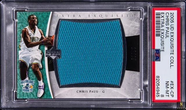 2005-06 Upper Deck Exquisite Collection Chris Paul Extra Exquisite #EX-CP card image
