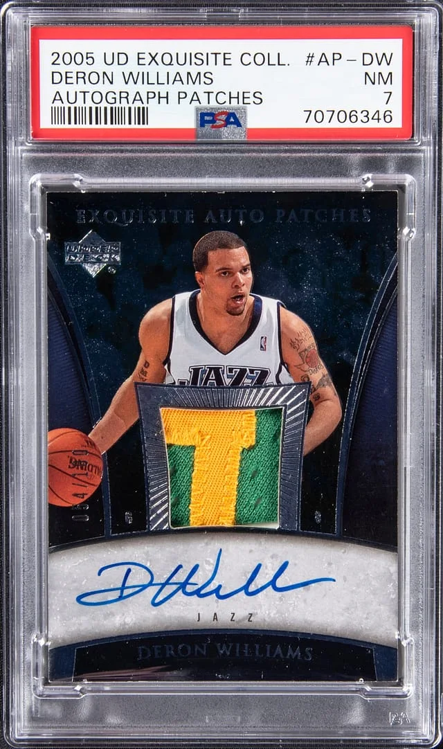 2005-06 Upper Deck Exquisite Collection Deron Williams #AP-DW card image