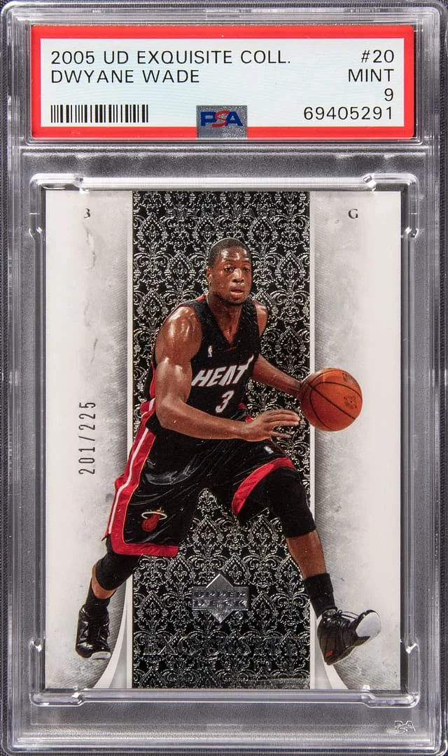 2005-06 Upper Deck Exquisite Collection Dwayne Wade #20 card image